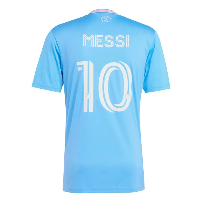 Inter Miami MESSI 2025/26 kids third jersey set blue