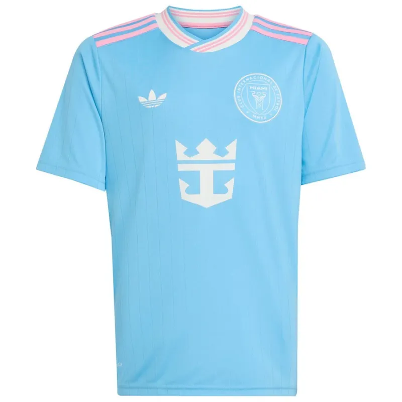 Messi Inter Miami CF 2025/26 Third Kids' Jersey - Blue