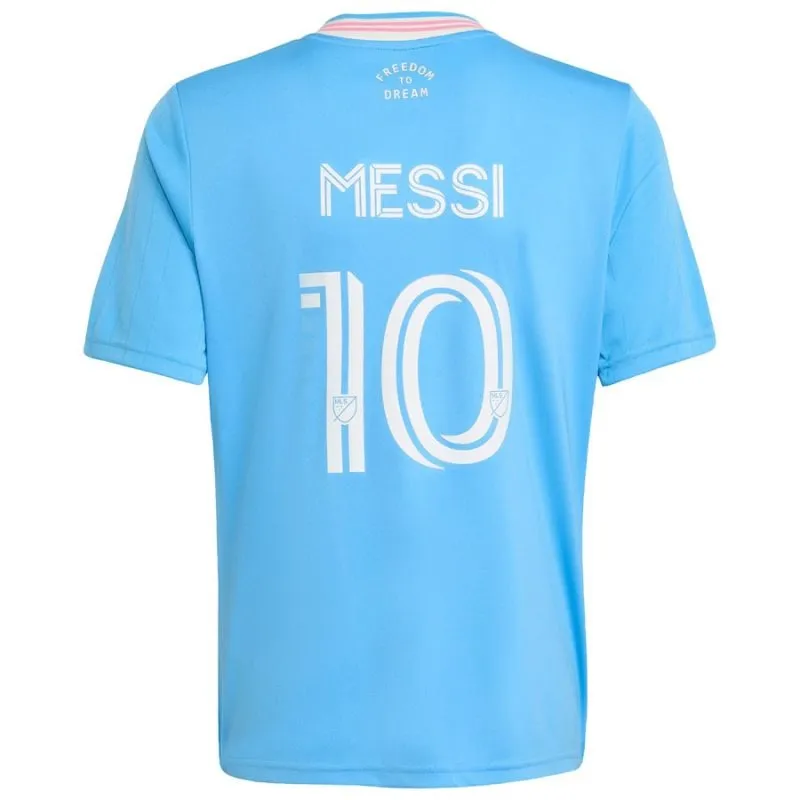 Messi Inter Miami CF 2025/26 Third Kids' Jersey - Blue