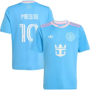 Messi Inter Miami CF 2025/26 Third Kids' Jersey - Blue