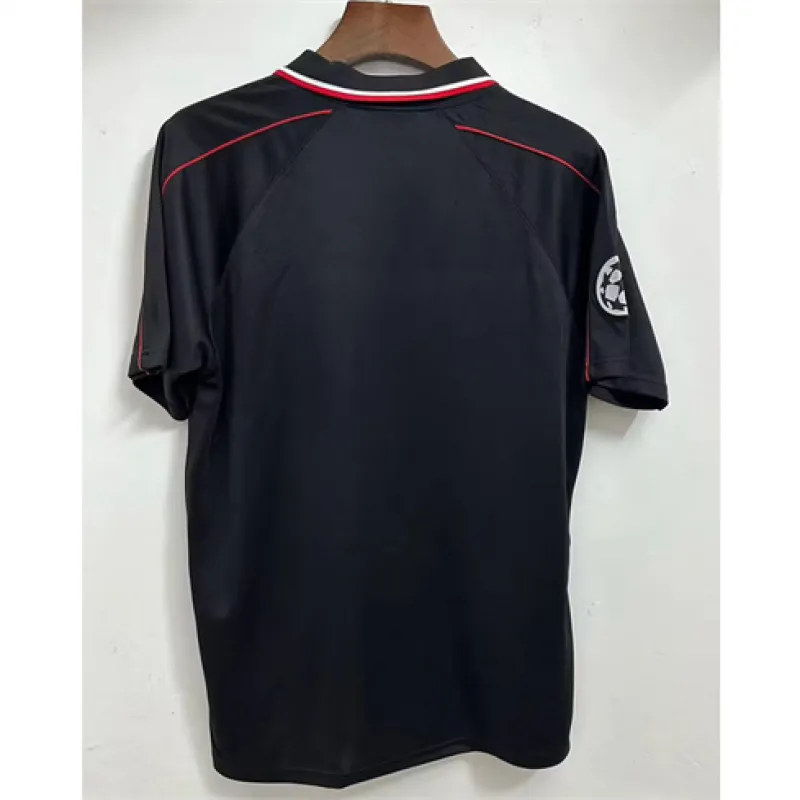 Maglia retro di Ajax 1998 per l'esterno - Nera