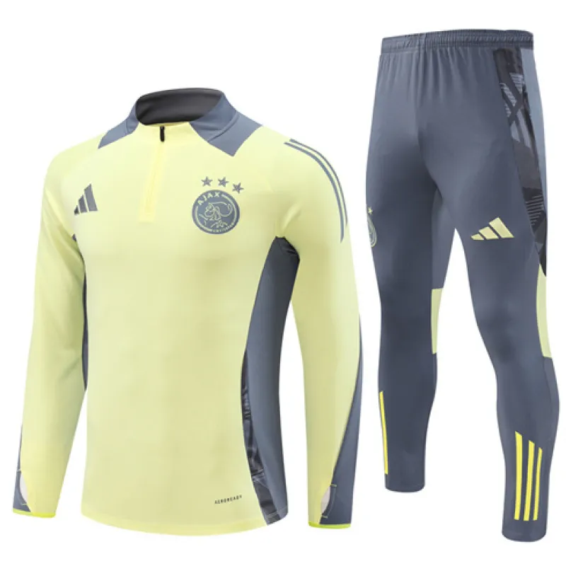 Habillement de sport d'Ajax 2024/25 - Jaune clair