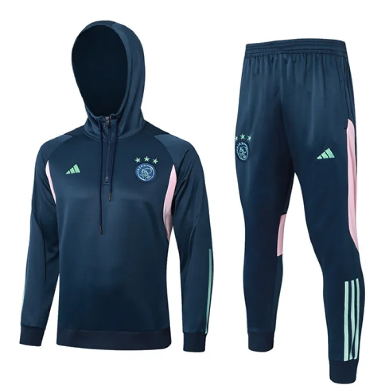 Ajax 2024/25 Hooded Sportswear - Blue