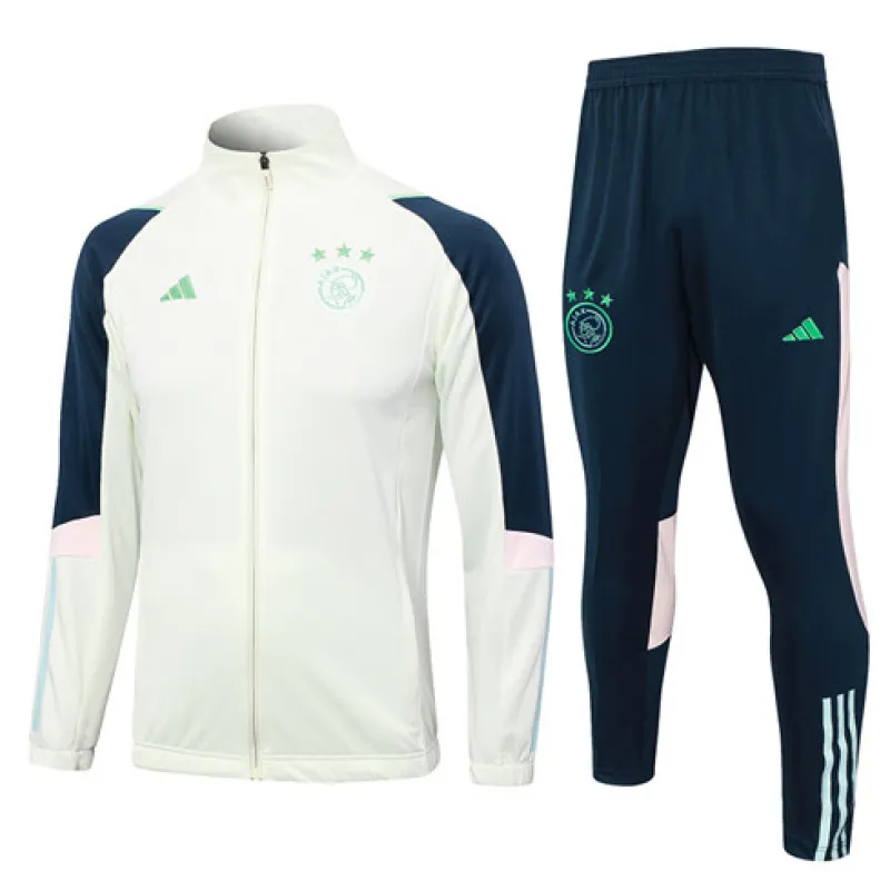 Giacca sportiva AFC di Ajax 2024/25 - Bianca