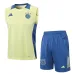 Ajax 2024/25 Weste + Shorts - Hellgelb