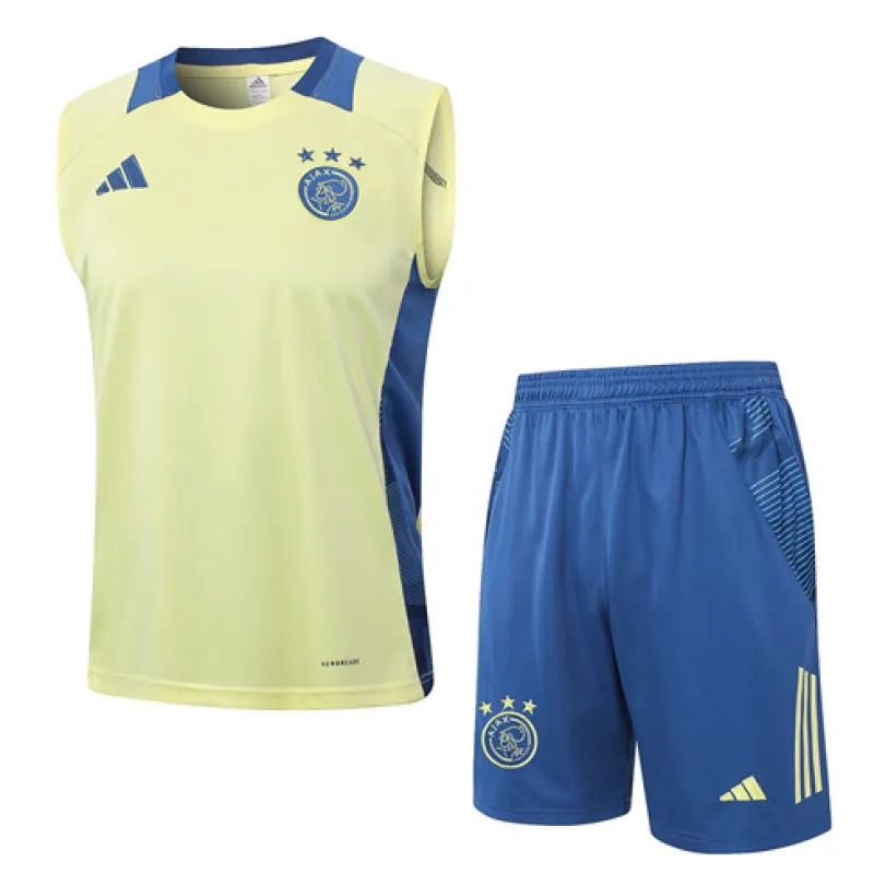 Ajax 2024/25 Weste + Shorts - Hellgelb
