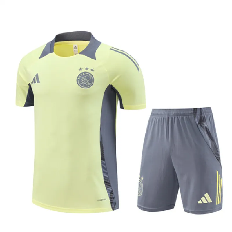 Ajax 2024/25 Training Kit + Shorts - Light Yellow