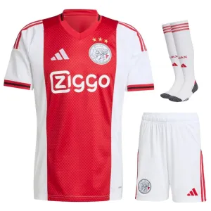 Ajax Kids' Kit 2025/26 Home - Red