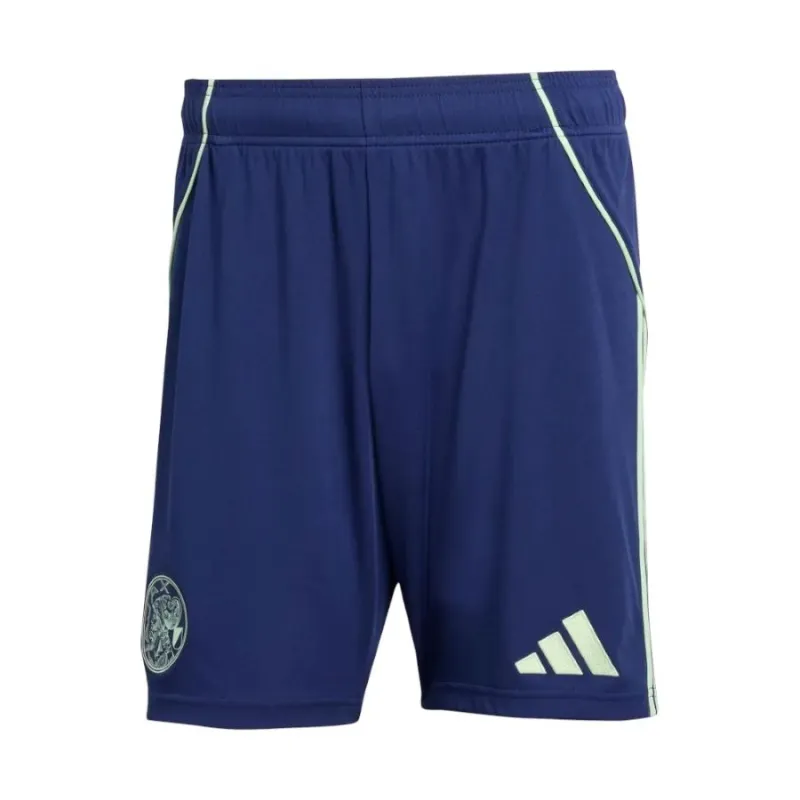 Ajax 2025/26 Away Shorts - Blue