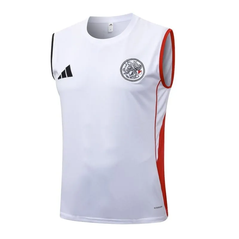 Ajax 2025/26 Shorts und Tank-Top Set - Weiß