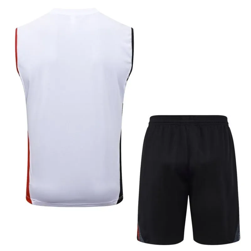 Ajax 2025/26 Shorts und Tank-Top Set - Weiß