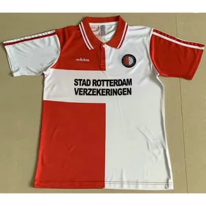 Feyenoord 1995 Home Retro Kit - Red and White