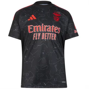 The 2024/25 away jersey of Benfica - Black