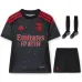 Set di maglie di trasferta Benfica 2024/25 - Versione bambini - Nera