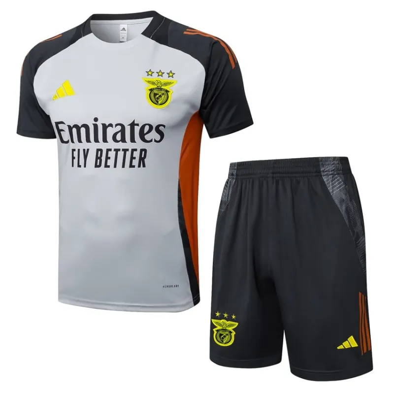 Benfica 2024/25 Trainingsanzug + Shorts - Weiß