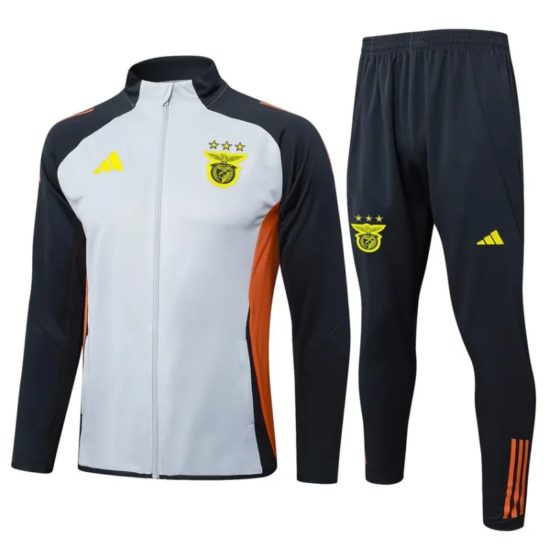 Benfica 2024/25 Sportjacke + Hosen - Weiß