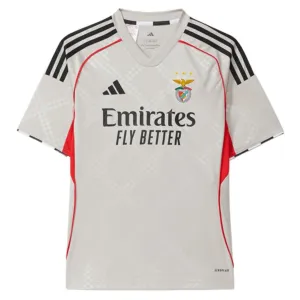 Benfica Kids' 2025/26 Away Jersey - Beige