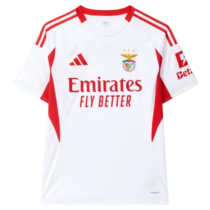 Benfica Terza Maglia Bambino 2025/26 - Bianco