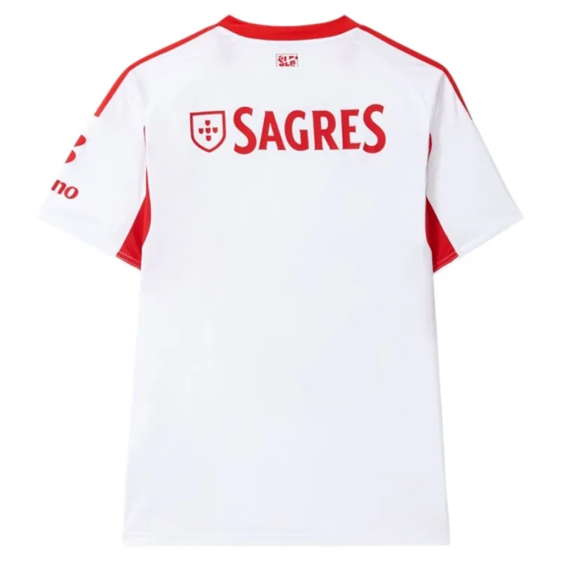 Benfica Terza Maglia Bambino 2025/26 - Bianco