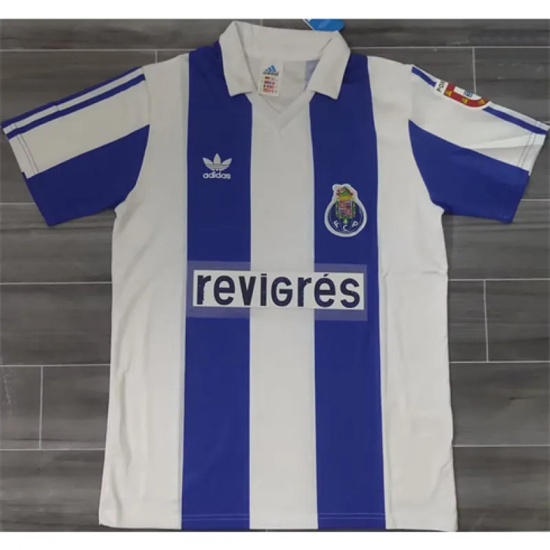 The 1986/87 away retro jersey of FC Porto - Blue