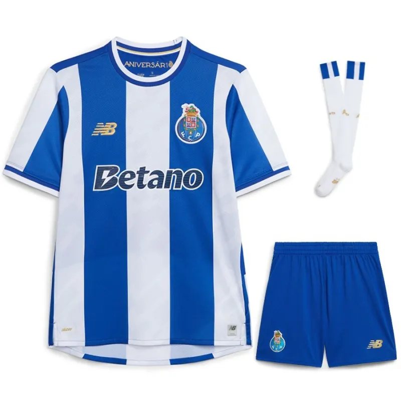 FC Porto 2025/26 Kids Home Kit