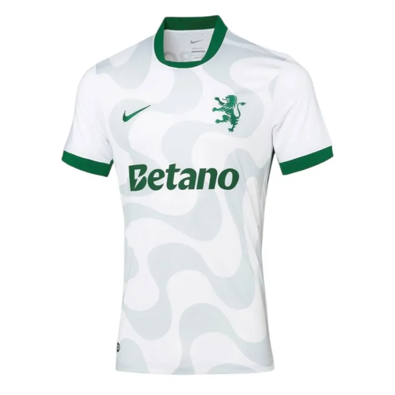 Sporting CP 2025/26 White Away Player Jersey