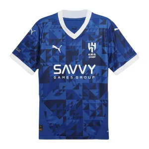 Al Hilal 2024/25 Home Player Jersey - Blue