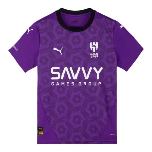 Al Hilal 2024/25 Third Kids' Jersey - Purple