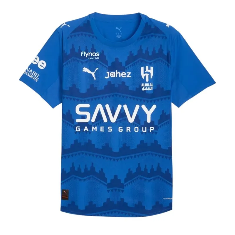 Al Hilal 2025/26 Home Player Jersey - Blue