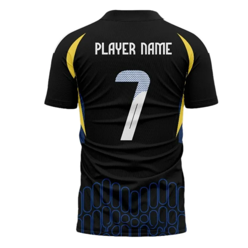 Set di maglia per bambini di trasferta di Al - Nassr 2024/25 - Nera
