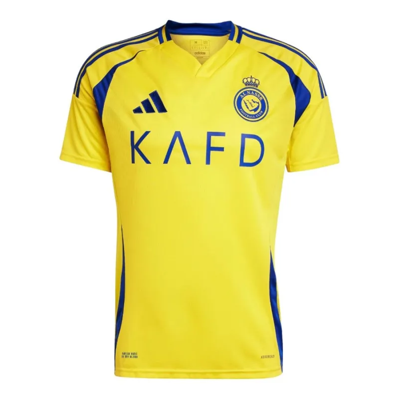 Al - Nassr 2024/25 Home Kids' Jersey with Ronaldo - Yellow