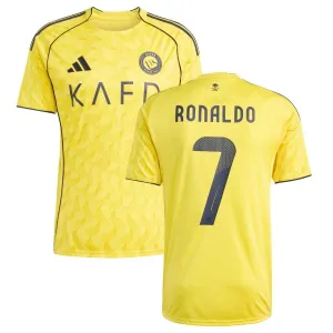 Al Nassr RONALDO 2025/26 Home Jersey - Yellow