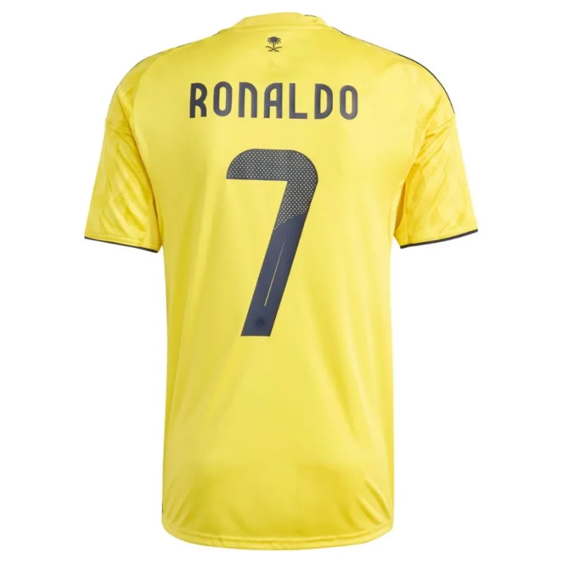 Al Nassr RONALDO Conjunto Camiseta Infantil Local 2025/26 - Amarilla