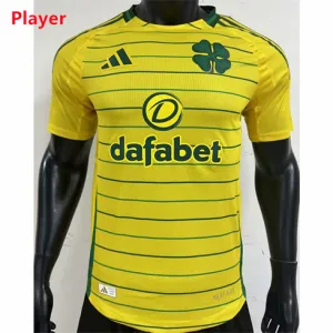 Celtic 2024/25 Away Jersey - Player - Yellow