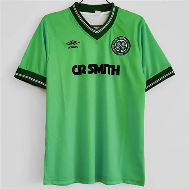 Maillot retro domicile Celtic 1984 - 86 - Vert