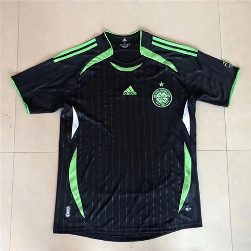 Kit di allenamento retro di trasferta di Celtic 2006/07 - Nero