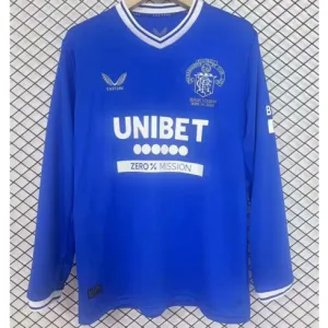 Rangers 2024/25 125th Anniversary Long Sleeve Jersey - Blue