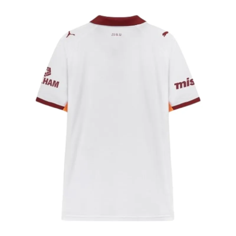 Galatasaray 2025/26 Auswärts-Kinder-Trikot - Weiß
