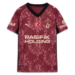 Galatasaray 2025/26 Third Kids' Jersey - Red