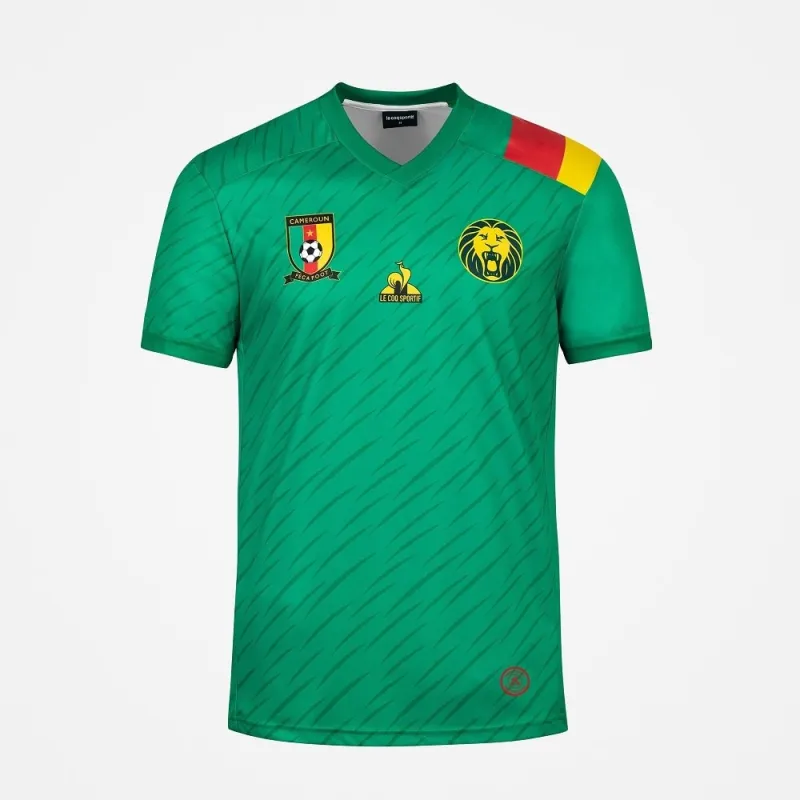 La maglia di casa della nazionale marocchina per la stagione 2021/22, verde.