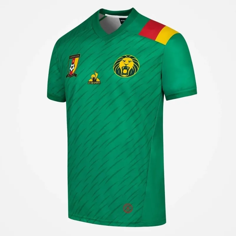 La maglia di casa della nazionale marocchina per la stagione 2021/22, verde.