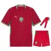 Morocco 2026 World Cup Home Kids Kit Red