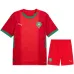 Morocco 2024/25 Home Kids Replica Kit - Red