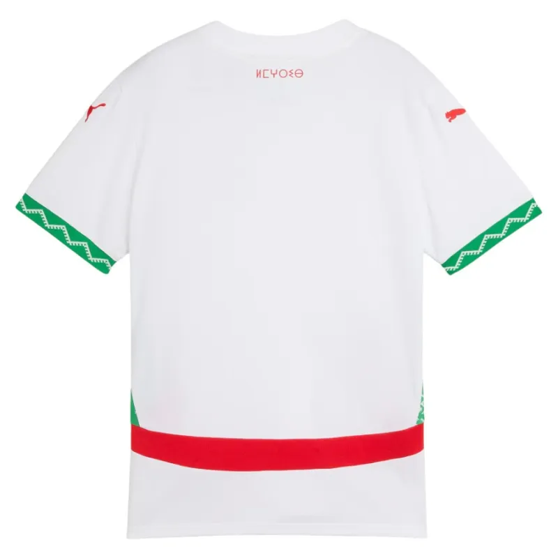 Morocco 2024/25 Away Replica Kids Jersey - White