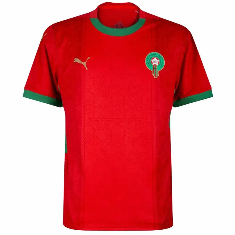 Morocco Kids' 2026/27 Home Jersey - Red