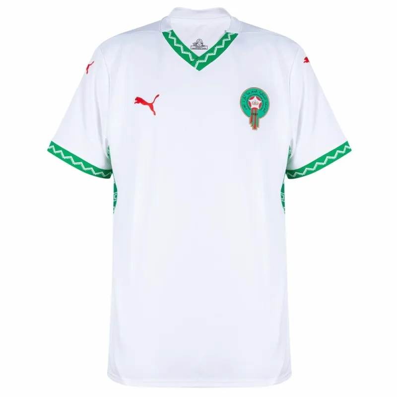 Morocco Kids' 2026/27 Away Jersey - White