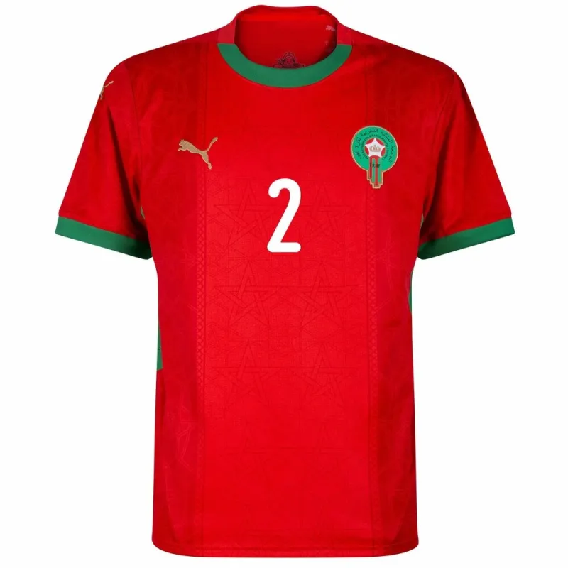 Morocco HAKIMI 2026/27 Home Jersey - Red