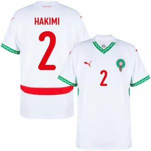 Morocco HAKIMI 2026/27 Away Jersey - White