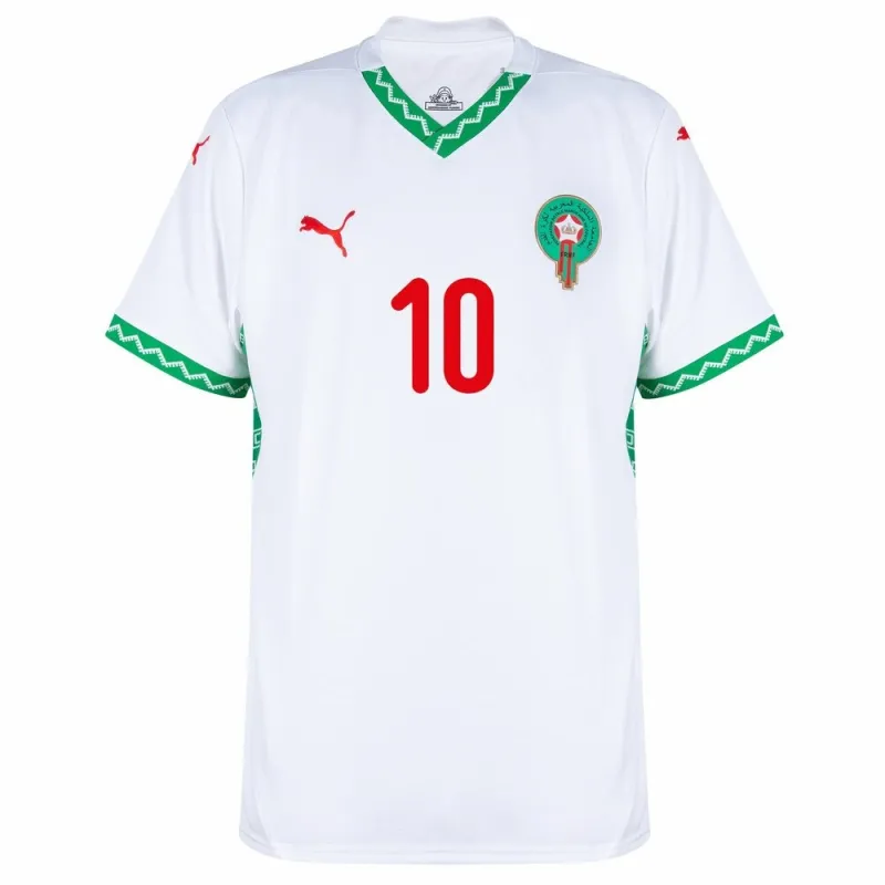 Marocco BRAHIM Maglia Away 2026/27 - Bianco