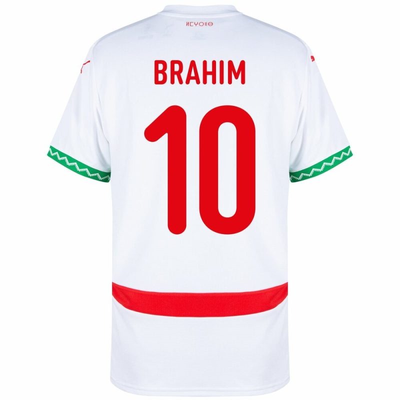 Marocco BRAHIM Maglia Away 2026/27 - Bianco